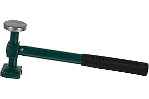 OPERITACX Car RePair Hand Tool for Home Use Fiberglass Handle Forged Hardened Steel Body Hammer for Auto Dent RePair