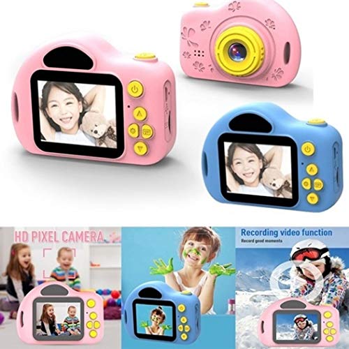 Elever Children Mini Digital Camera 2 Inch Screen Video Recorder Digital Camera Digital Cameras