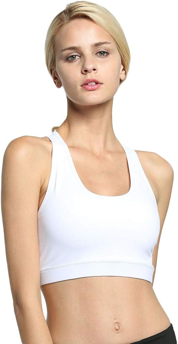 Amazon Oiwenjuanh スポーツブラ フィットネス レディース 吸汗速乾 揺れない ノンワイヤー ジュニア おおきいサイズ 美胸 ランニング ハイサポート 安い ヨガ ブラジャー インナーウェア セクシー かわいい フィットネス トレーニング スポーツブラ 通販