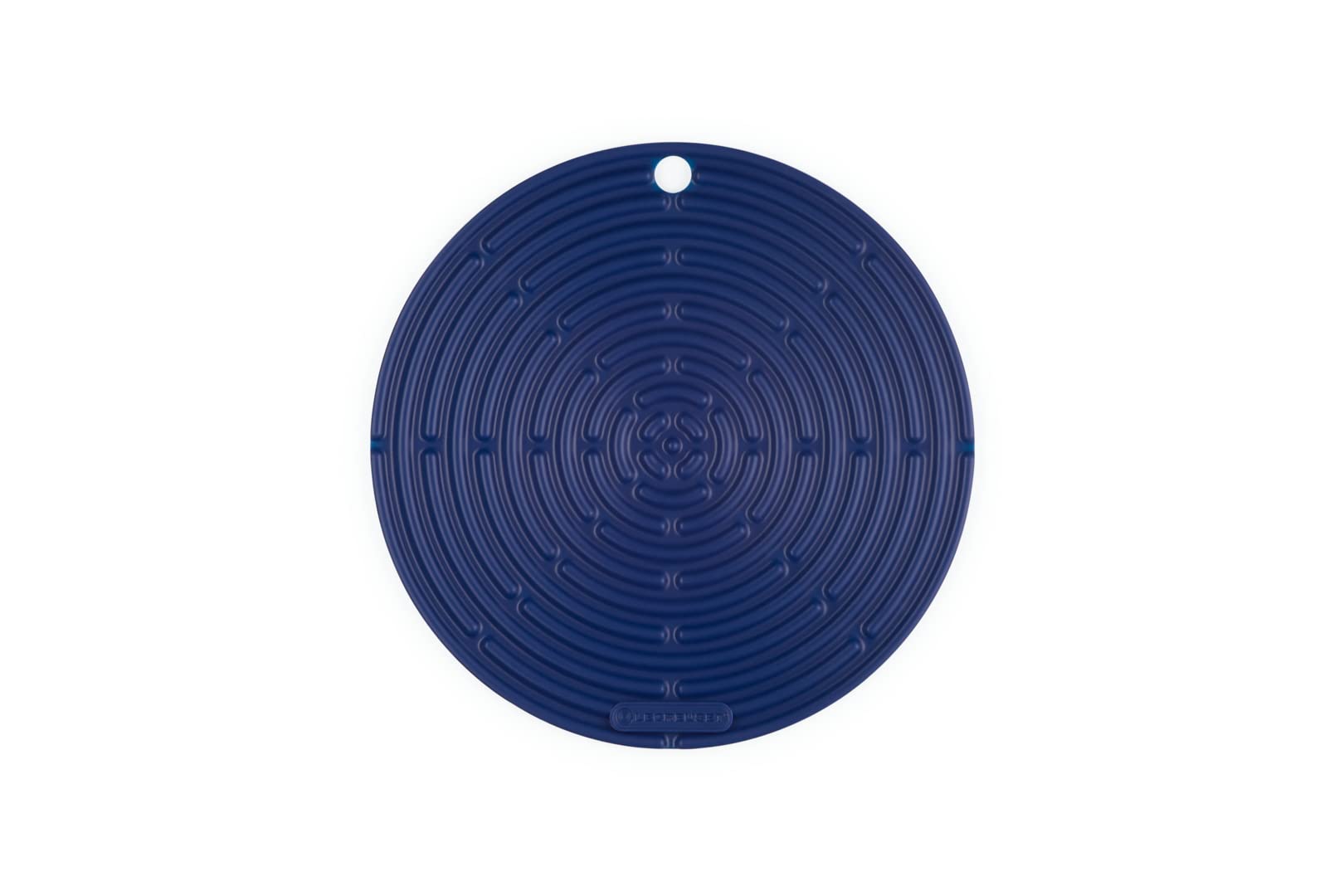 Le Creuset Cool Tool, Pot Holder/Trivet, Silicone, Round, 20 cm, Azure, 42404202200000