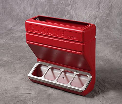 Kane Nursery Feeder for Pigs and Livestock - 4 Hole, Single Sided