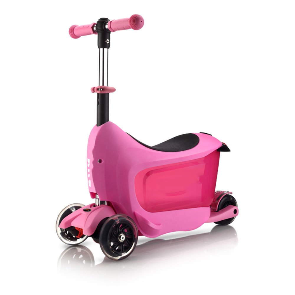 Kinderkoffer Scooter - Huifang Roller - QFFL huabanche Roller kann sitzen Drei-in-one-Roller