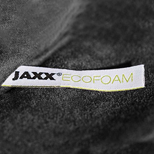Jaxx Pillow Saxx 5.5-Foot - Huge Bean Bag Floor Pillow and Lounger, Black