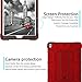 iPad Pro 10.5 Case, Dake 3-Layer Kickstand Defender Heavy Duty Shockproof Full-body Protective Case for Apple iPad Pro 10.5 inch 2017 Release Red