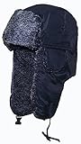 Best Winter Hats Men Lightweight Russian/Aviator Faux Fur Hat (One Size)
