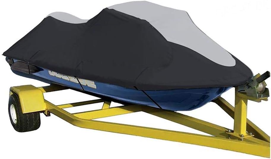 SBU Compatible for Yamaha VX 110 Deluxe Trailerable Jetski Jet Ski PWC Cover 2005-2008 Waverunner 600 Denier