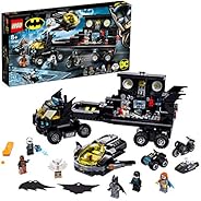 LEGO DC Mobile Bat Base 76160 Batman Building Toy, Gotham City Batcave Playset and Action Minifigures, Great ‘