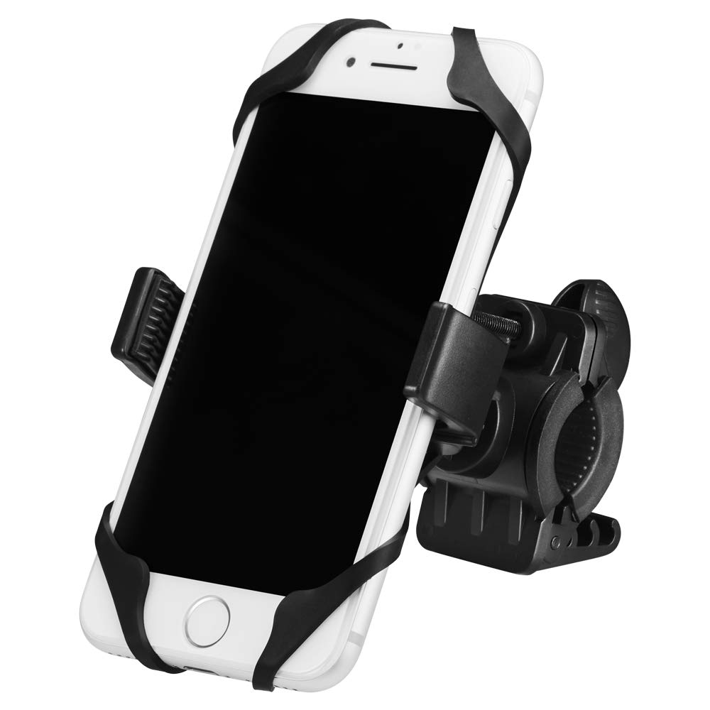 Spigen Bike Mount Universal 360° Safe View Angle 2 Non-Slip Straps Bicycle Motorcycle Cell Phone Holder for Smartphone