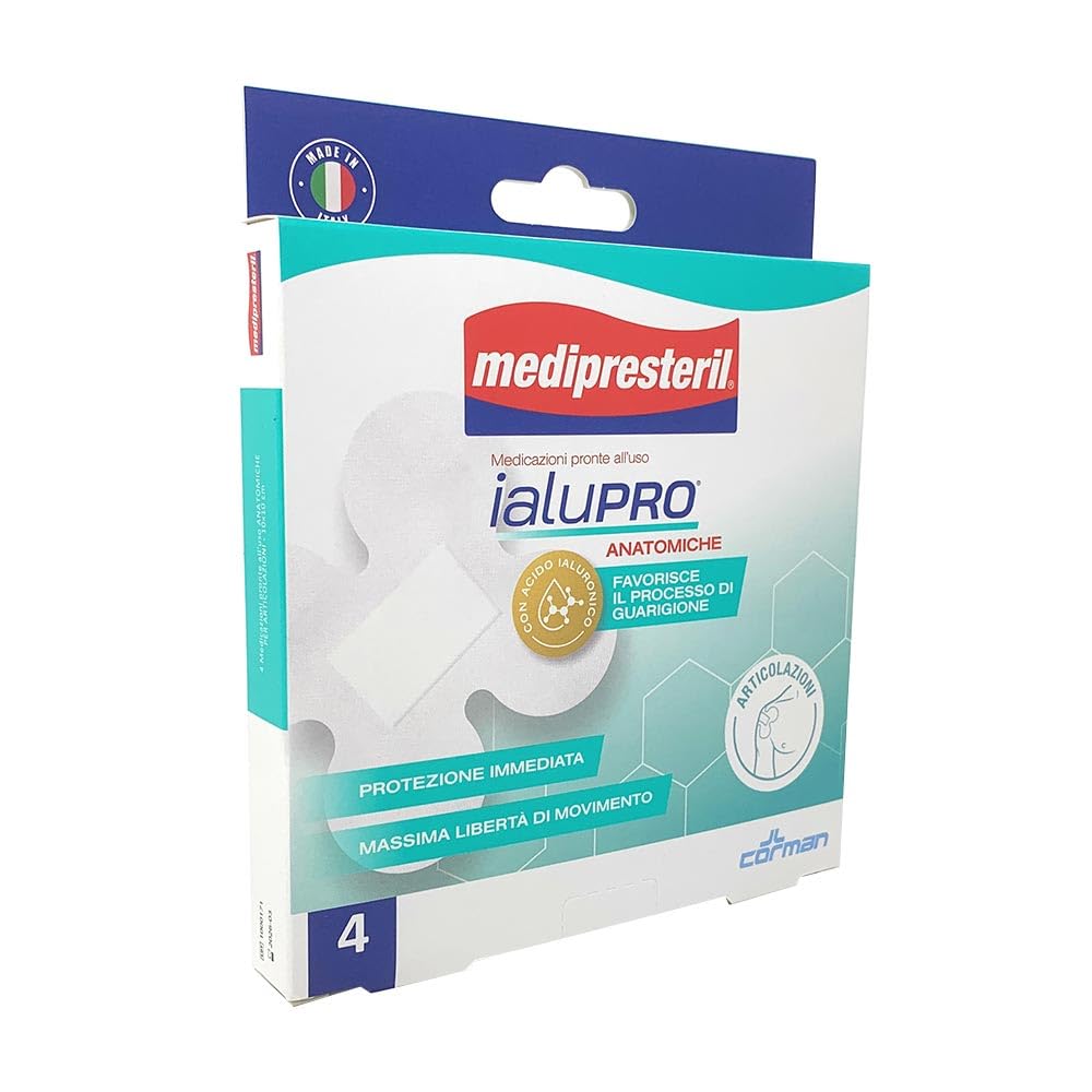 Corman Medipresteril Ialupro Articolazioni 10x10 cm 4 Pezzi