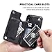 OT ONETOP iPhone XR Wallet Case with Card Holder, Premium PU Leather Kickstand Card Slots Case,Double Magnetic Clasp and Durable Shockproof Cover for iPhone XR 6.1 Inch(Black)