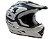 TMS Youth Kids Black Flame Dirtbike Off-Road ATV Motocross Helmet MX+Goggles/Gloves (Large)
