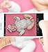 Baby Monthly Milestone Stickers. 16 Floral Belly Stickers for Girls 0-12 Months. Premium Gold Metallic Design. Perfect for Baby Shower Gifts, Registry, First Year Newborn Photography. Angie Makes
