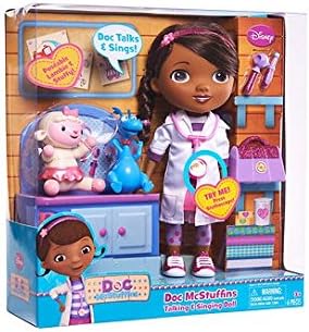Doc McStuffins Talking &amp; Singing 11" Doll with Lambie and Stuffy figure