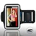 Sports Armband for iPod Touch 5th Generation and iPhone 5, 5s, 5c, 4, 4s by Armbeats, with Free 8 inch Armband Extender, Key Holder and Reflective Surround