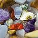 VitaJuwel Gemwater Infused Glass Bottle with Crystals Gemstone (Five Elements)