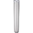 San Jamar Small Pull-Type Cup Dispenser Fits 4-10 Oz Cups with Flip Caps for Restaurants, Dining Halls, and Fast Food, Stainless Steel, 23.5 Inches, Silver