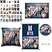 Youyouchard BTS Bangtan Boys [Love Yourself：Answer] BTS Accessories, BTS Poster+BTS Photocard Set+BTS Badge Brooch+BTS Pillow Cover, Best Gife for BTS Army(BTS Version E)