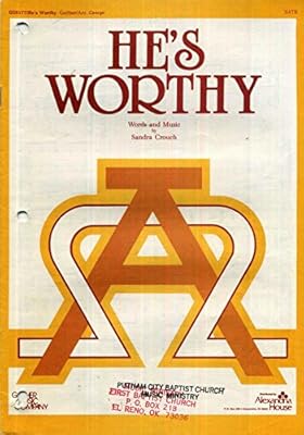 He S Worthy Satb Sheet Music Gg5177 Sandra Crouch Amazon Com Books 336.548.4288 © 2018 the hoppers. he s worthy satb sheet music gg5177