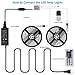 YUNLIGHTS LED Strip Lights with Remote 32.8Ft 10M 300LED 5050 Color Changing RGB LED Lights Strip Flexible with 44 Keys IR Remote & 12V 3A Power Supply (Plug in)