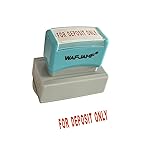 WAFJAMF for Deposit Only Stamp–Self-Inking Rubber