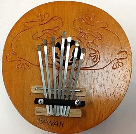 Amazon Com Island Wooden Thumb Piano Musical Instrument 6 Inches