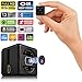 Lilexo Mini Hidden Spy Camera - 1080P Mini Security Camera - HD Cop Cam - Small Action Cam with Night Vision and Motion Detection - Indoor/Outdoor Perfect Portable Covert Camera for Home, Car, Office