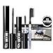 Mirenesse Cosmetics Best 3D Fiber Instant Lash Mascara Last All Day, waterproof, smudge proof & hypoallergenic ingredients. non-toxic and natural. Black Winner Best Mascara