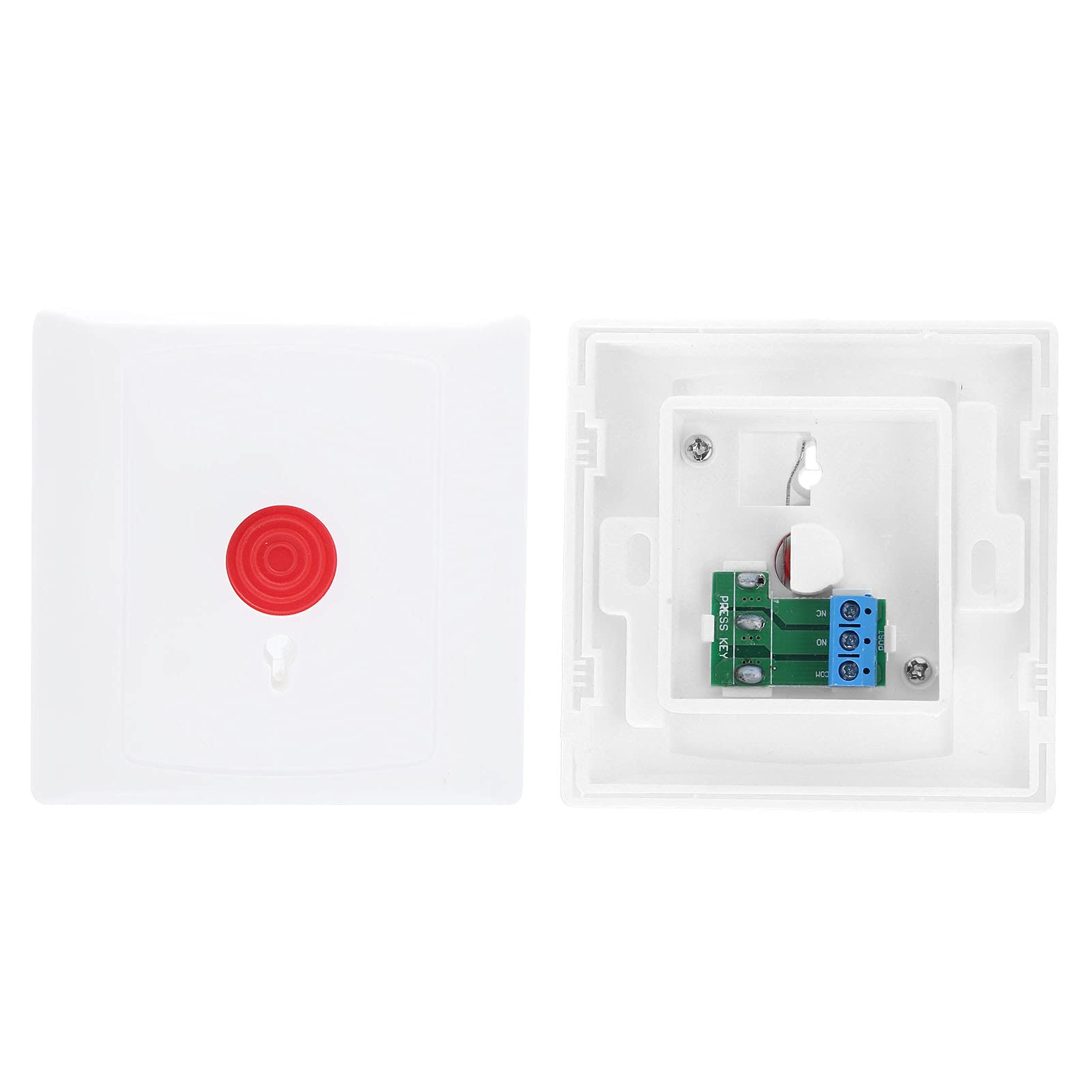 Ring Alarm Panic Button, Intelligent Door Access Property Switch with Key, Portable Security Lock Off Device for Hospitals Nursing Homes Shopping Malls Parks