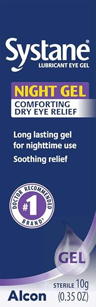 SYSTANE LUBRICANT EYE GEL, NIGHTTIME, 0.35-OUNCES (PACKAGE MAY VARY)