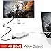 Lenovo USB C Hub, Type C Hub Adapter 3.1 with USB C Charging, HDMI Port, 2 USB 3.0 & 1 USB 2.0 Ports, SD & MicroSD Card Reader, for MacBook Pro2016/2017, Chromebook and More Type-C Devices, Silver
