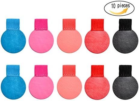 TADAE 10 Pcs Pen Loop Holder Adhesive with Elastic Band for Notebook, Planner, Journals, Clipboards