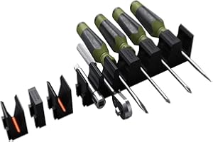 ToolBox Widget - Modular Screwdriver Organizers for Tool Box | Magnetic Screwdriver Holder | Tool Storage Organizer for Professional & DIY Mechanics | Organize Tools for Fast Accountability - 1 Kit