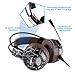 XIBERIA Xbox One PS4 Gaming Headset, 3.5mm Wired with Microphone for PC Over Ear Wired Stereo Computer Headphones, Volume Control Enhanced Bass Noise Canceling Flexible Headband for PC Laptop (Brown)thumb 2