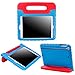 HDE Kids Case for iPad Mini 2 3 -Shock Proof Rugged Heavy Duty Impact Resistant Protective Cover Handle Stand for Apple iPad Mini 1 2 3 Retina (Blue & Red)