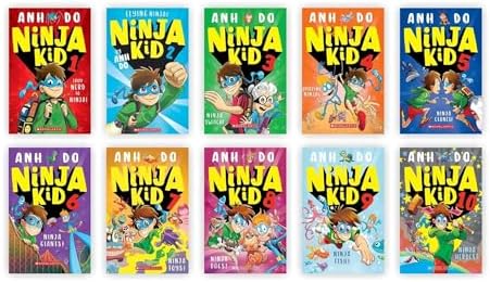 Ninja Kid 1-8: the Amazing Ninja Pack!: Anh Do: 9781761209000