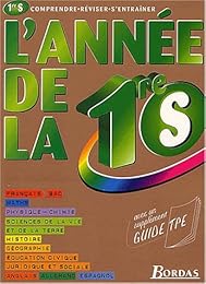 L' année de la 1re S