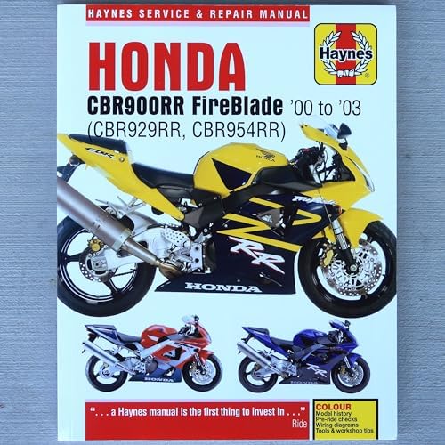 Honda CBR900RR FireBlade '00 - '03: (CBR929RR, CBR954RR) (Haynes