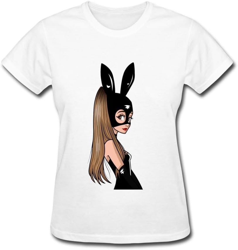ChaoLi Women's Ariana Grande Dangerous Woman Funny Logo T-shirts
