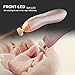 VANVENE Electric Baby Nail File Safe Infant Nail Clippers for Newborn Upgraded Baby Nail Trimmer Kit For Toddler Toes and Fingernails Care,Polish and Trim Battery Operated (AA)