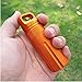 ALTTIMERY Outdoor Waterproof Capsule Seal Bottle Holder Case Container Dry Box Survival EDC Tool (Orange)