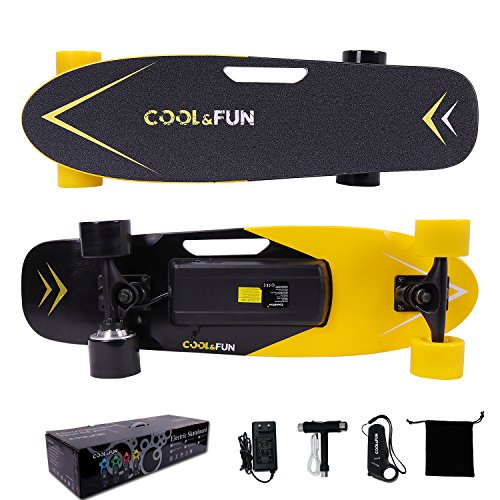 Cool&Fun Electric Skateboard 4 Wheels Skateboard With Remote Control, 2