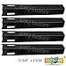 Hisencn Repair kit Grill Parts Replacement for Perfect Flame GSC3318, GSC3318N Gas Grill Models, Stainless Steel Burner Tube, Porcelain Steel Heat Plate Shield Tent, Vaporizor Bar, and Flavorizer Bar