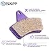 ECCPP Brake Pads Fits for Arctic Cat 250 300 400 500 650 Bearcat 454, FA271 Front+Rear Carbon Fiber Brake Pads