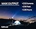 Bold & Cool Nova Lux Headlamp -215 Lumen CREE LED with 6 Light Modes, IPX7, SOS, RED Strobe, Lightweight, Woven Headband, Waterproof, Perfect for auto Emergencies, Home Repairs, Storms, Everyday etc