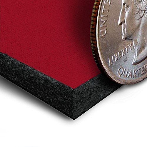 Coverking Custom Fit Center 60/40 Back Seat Cover for Select Honda Pilot Models - Neosupreme (Red with Black Sides) (Certified Refurbished)