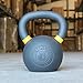Kettlebell Kings Powder Coated Kettlebell Weights - 9-97 lb Strength Training Kettlebells for Men and Women - Hand Weights Workout Gym Equipment - Weights Set for Home Gym