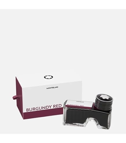Amazon.com : Montblanc Ink Bottle Modena Red 119566 – Premium