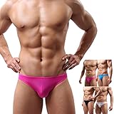 HP95(TM)Men's Bikini Underwear,Ultra-Thin Breathable Shorts Underpants Underwear