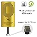 QI Receiver for IPhone 5- 5c- SE- 6- 6 Plus- 7- 7 Plus- IPhone Wireless Receiver- QI Receiver- Charging Receiver - QI Wireless Receiver IPhone- QI Wireless Charging Adapter primary