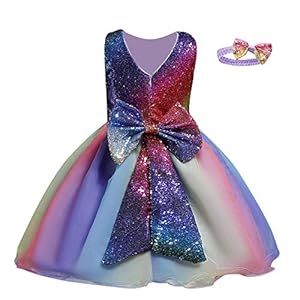 TTYAOVO Peuter Meisjes Bloem Feest Prinses Jurk